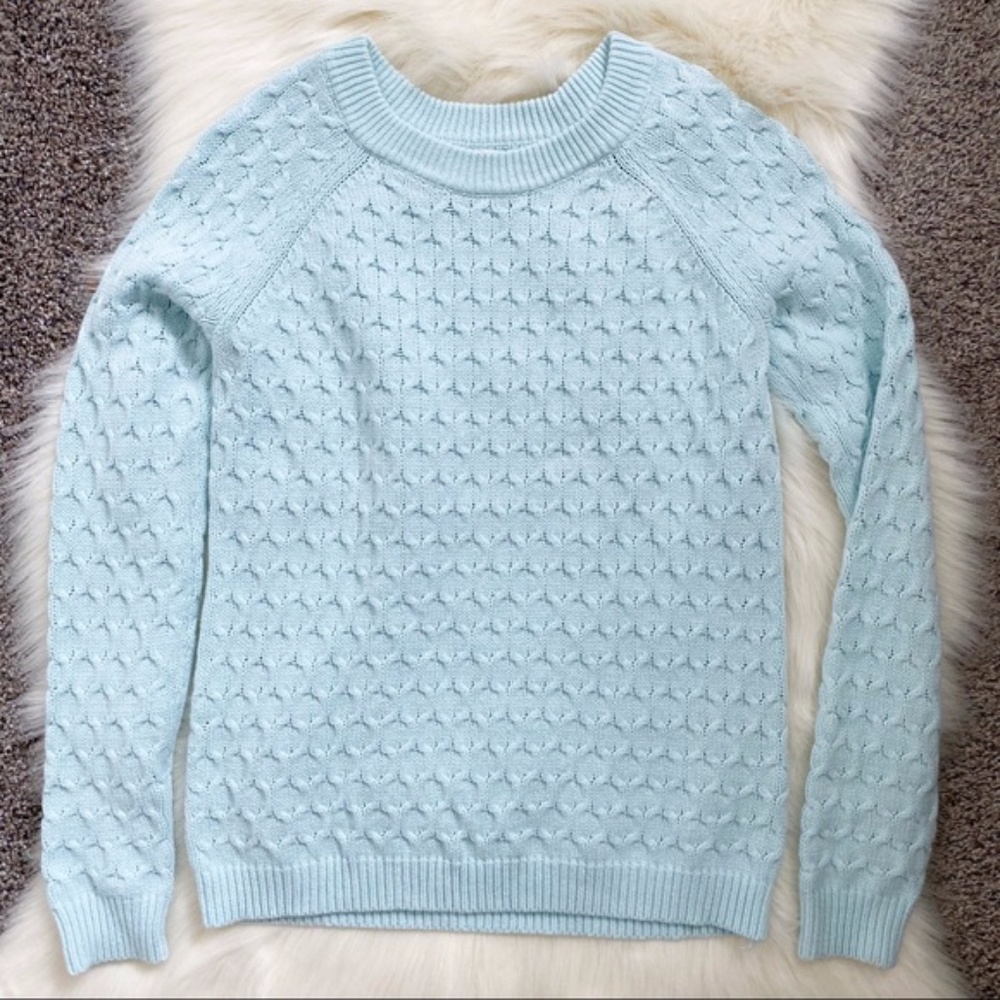 Old Navy | Textured-knit Cotton Blend Jumper Sweater Size SP